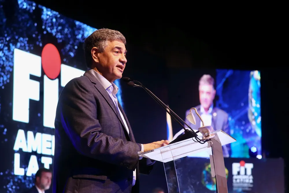 Jorge Macri en la apertura de la Feria Internacional de Turismo 3