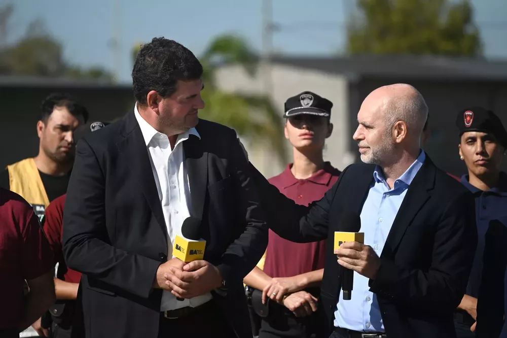 Rodríguez Larreta presentó a Eugenio Burzaco 27-3-23 (2)