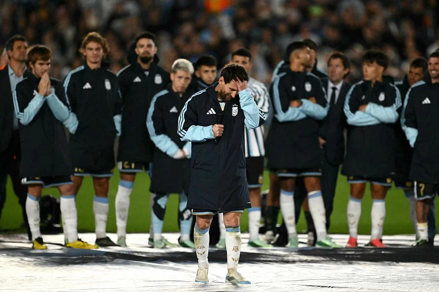 Messi despedida