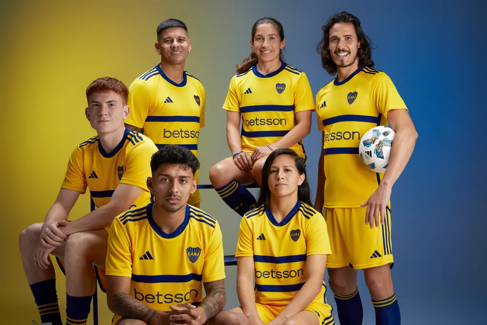 Nueva camiseta Boca Jrs Alternativa 2024 - Grupal
